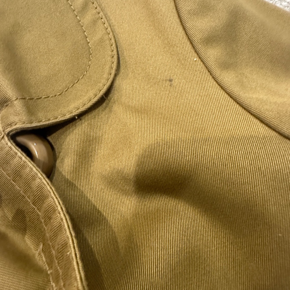 Vintage J Crew Crop Trench - Picture 3 of 7
